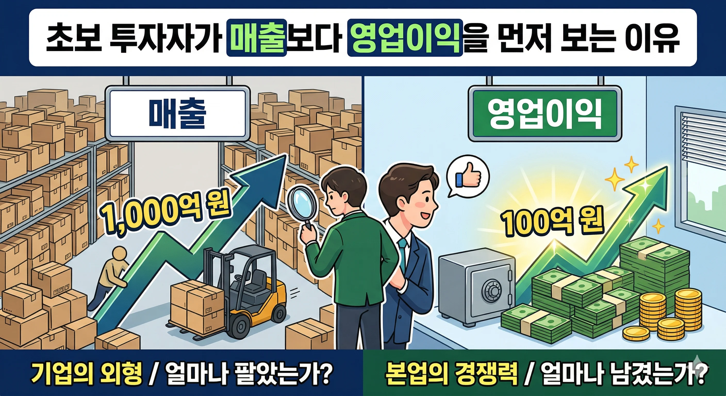 영업이익 뜻 | 기업 볼 때 매출보다 먼저 보는 이유